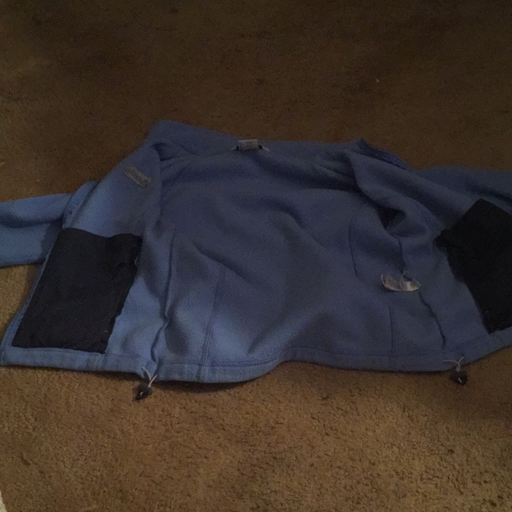 Blue small fuzzy jacket